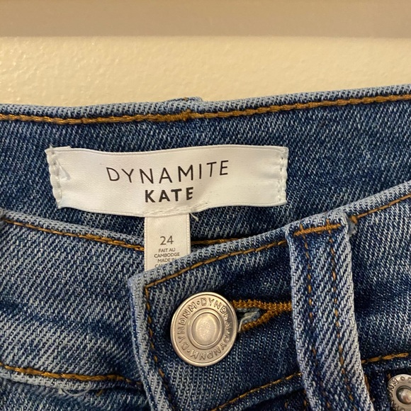 Dynamite Kate Ultra High Rise Jeans - Size 24 - Picture 3 of 3